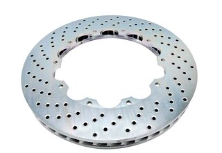 Brembo Replacement Brake Disc - 380 x 34 mm - Drilled - Left - Brembo Part # 906536