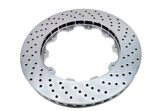Brembo Replacement Brake Disc - 380 x 34 mm - Drilled - Left - Brembo Part # 906536