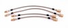 Brake Lines, Braided Steel, 356A 56 - 59