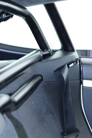 Arceau acier 982/718 Cayman - clubsport avec renfort en V+ barre transversale et barre pour harnais