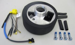 Steering Hub for PDK/Tiptronic 997,987(12,5mm extension) - Leather black