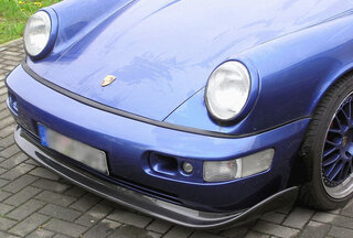 Carbon Front Chin Spoiler 964 - GT - Narrow Body - Polished Carbon