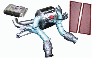 Carrera GT Level2 Power Kit  (675 HP / 495 lbf ft) (Racemuffler)