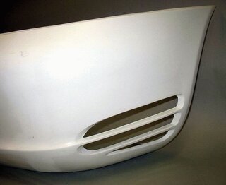 Rear Bumper 986 Boxster / S 1997-2002 - Euro Turbo Tribute - GRP