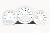 Zifferblattsatz Weiss   987,987 C  Km/h  Tiptronic