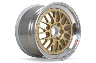BBS Motorsport jantes  12x19 ET53 flasque Alu forgé doré