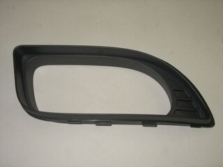 Exhaust Tip Trim 997.1 Turbo - Left - Satin Black - For  Genuine Tear Drop Exhaust Tips