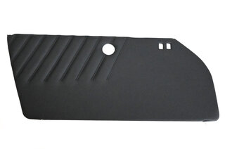 Türverkleidung 964 C2 / C4  Leder schwarz, links (Fahrerseite) abgesteppt