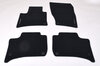 Floor Mat Set 958 Cayenne - Without Rear HVAC - Black Velour