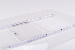 Door Glass with Vent 911 / 964 / 965 - PASSENGERS SIDE - CLEAR - Makrolon 3 mm