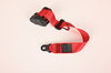 Ceinture de securite  rouge indien