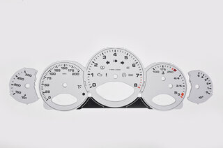 Fonds compteurs blanc 997 MPH, bte manuelle