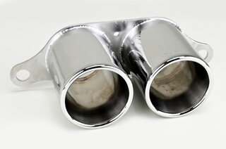 Exhaust Tips 997.1 GT3 / RS -  Motorsports -  2 x 100mm (4") - Polished Stainless