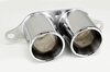 Exhaust Tips 997.1 GT3 / RS -  Motorsports -  2 x 100mm (4") - Polished Stainless
