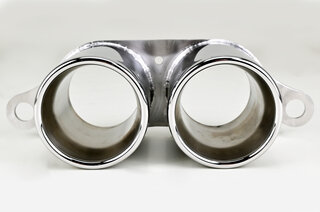 Exhaust Tips 997.1 GT3 / RS -  Motorsports -  2 x 100mm (4") - Polished Stainless