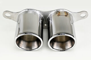Exhaust Tips 997.1 GT3 / RS -  Motorsports -  2 x 100mm (4") - Polished Stainless