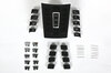 Combined switch black mat/ high gloss chrome ( for Cars with PSE )