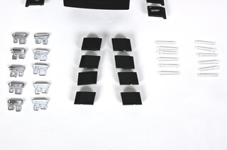 Combined switch black mat/ high gloss chrome ( for Cars with PSE )