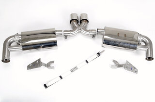 Valved Sport Muffler 987.2 Boxster - Brombacher Edition - Sound Version - 3.5" (90 mm) Tips
