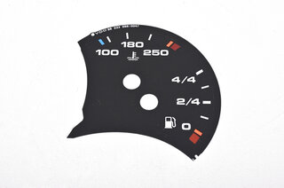 gauge face fuel tank black  Boxster/996 (no BC) US