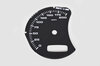 gauge face   mph    black 996/Turbo/GT2/GT3   with BC