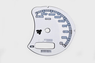 gauge face   mph    black 996/Turbo/GT2/GT3   with BC