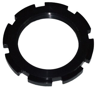 Konterring Ø76mm, Gewinde 52mm, Höhe 8,5mm  schwarz