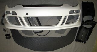 997  RT 12 (Ruf)  Front Bumper (for center radiator) Polyurethane