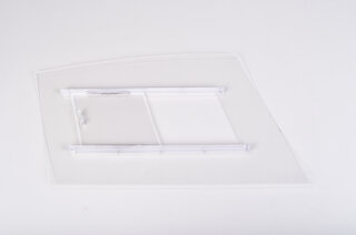 Door Glass with Vent 911 / 964 / 965 - DRIVERS SIDE - CLEAR - Makrolon 3 mm