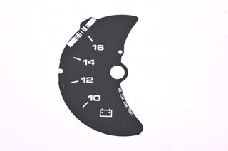 Zifferblatt schwarz  996 Stromspannung Volt