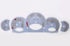 FVD Brombacher Instrument Face Set 997.1 - Guards Red - Manual - MPH - 200 MPH