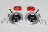 Sport Brake System - REAR - BREMBO GT - 4 Piston - Drilled - 345 x 28 mm, Caliper red