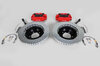 Sport Brake System - REAR - BREMBO GT - 4 Piston - Drilled - 345 x 28 mm, Caliper red