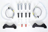 Sport Brake System - REAR - BREMBO GT - 4 Piston - Drilled - 328 x 28 mm - Red Caliper
