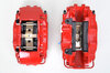 Sport Brake System - FRONT - BREMBO GT - 4 Piston - Drilled - 355 x 32 mm - Red caliper