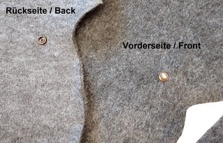 Moquette de coffre AV 1969-73 velours