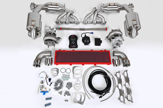 Kit de puissance 997 turbo Stage 3  610ch/805Nm (avec cata 200 cellules)