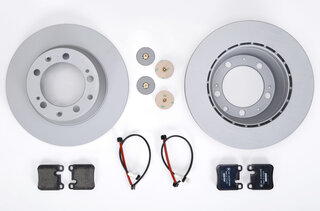 Brake Service Kit 964 C2 1990-92 - REAR - for the 2 Piston Caliper