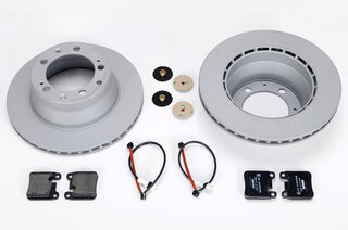 Brake Service Kit 964 C2 1990-92 - REAR - for the 2 Piston Caliper