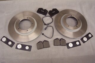 Brake service kit front 944 Turbo (85-86)