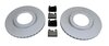 Brake service kit front 914/6 70-76 (with brake discs)