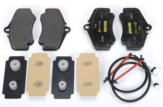 Brake service kit front (no Discs!) 996Turbo/996C4S