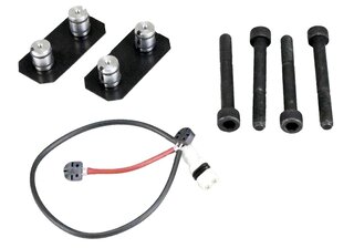 Brake service kit  rear 997.1 Turbo steel brake & 997.2 Turbo w/o center lock