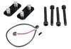 Brake service kit  rear 997.1 Turbo steel brake & 997.2 Turbo w/o center lock