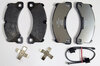 Brake service kit- front without discs 958 (PET 18")