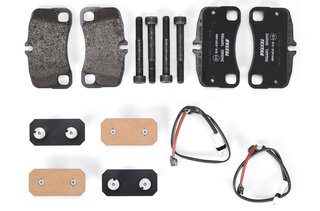 Brake service kit  rear  ( no Discs!) 9997 Turbo 07-13 ( Steel brake )