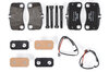 Brake service kit  rear  ( no Discs!) 9997 Turbo 07-13 ( Steel brake )
