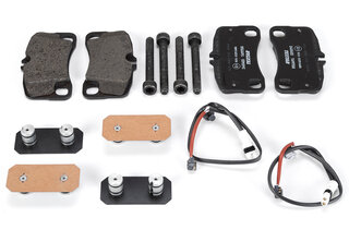 Brake service kit  rear  ( no Discs!) 9997 Turbo 07-13 ( Steel brake )