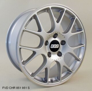 Jeu de roues d'hiver BBS CH-R argent brillant 8,5+11x19ET51/56 avec Pirelli Sottozero S2 N0
