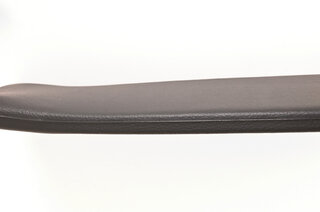 Sun Visor Set 911  1968-89 Coupe - Black - with Brackets - Left Hand Drive - German Aftermarket